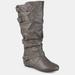 Journee Collection Journee Collection Women's Extra Wide Calf Tiffany Boot - Grey - 11