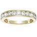 Vir Jewels 1 Cttw Diamond Wedding Band For Women, Classic Diamond Wedding Band In 14K Yellow Gold Channel Set - Gold - 7
