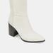 Journee Collection Journee Collection Women's Tru Comfort Foam Sharlie Bootie - White - 7