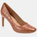 Journee Collection Journee Collection Women's Tru Comfort Foam Monalee Pump - Brown - 6.5