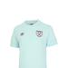 Umbro West Ham United FC Mens 22/23 T-Shirt - Blue Glow - Blue