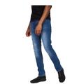 Crosshatch Mens Svelte Stretch Jeans - Stone Wash - Blue - 36S