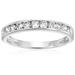 Vir Jewels 3/4 Cttw Diamond Wedding Band For Women, Classic Diamond Wedding Band In 14K White Gold Channel Set - White - 4.5