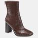 Journee Collection Journee Collection Women's Tru Comfort Foam Brielle Bootie - Brown - 10