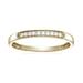 Vir Jewels 1/10 Cttw Diamond Wedding Band For Women, 10K Yellow Gold Wedding Band With 10 Stones Prong Set - Gold - 6