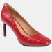 Journee Collection Journee Collection Women's Tru Comfort Foam Monalee Pump - Red - 7.5