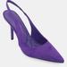 Journee Collection Women's Tru Comfort Foam Wide Width Elenney Pumps - Purple - 9