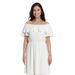 London Times Marissa Dress - White - 2X