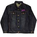 Black Sabbath Unisex Adult Wavy Logo Denim Jacket - Blue - M