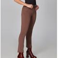 Lola Jeans Kate-Rain Drum High Rise Slim Jeans - Brown - 25