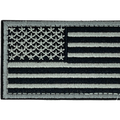 Jupiter Gear Tactical Usa Flag Patch With Detachable Backing - Grey