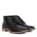 Duck and Cover Mens Glutinosa Leather Chukka Boots - Black - Black - UK 10 / US 11