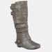 Journee Collection Journee Collection Women's Tiffany Boot - Grey - 8.5