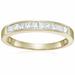 Vir Jewels 1/2 Cttw Diamond Wedding Band For Women, Princess Cut Diamond Wedding Band In 14K Yellow Gold Channel Set - Gold - 8.25