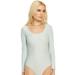 Leveret Women's Long Sleeve Leotard - Grey - XL