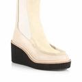 rag & bone Sloane Suede & Leather Chelsea Boots - White