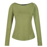 Regatta Womens/Ladies Lakeisha Long-Sleeved T-Shirt - Green Fields - Green - 12