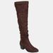 Journee Collection Journee Collection Women's Tru Comfort Foam Zivia Boot - Brown - 9