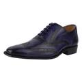 LIBERTYZENO Aaron Leather Oxford Style Dress Shoes - Purple - 10