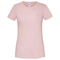 Fruit of the Loom Womens/Ladies Iconic 150 T-Shirt - Powder Rose - Pink - XL