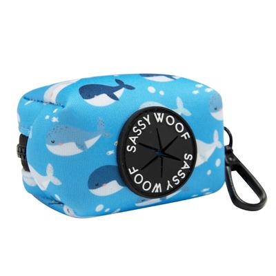 Sassy Woof Dog Waste Bag Holder - Might As Whale
