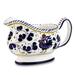 Artistica - Deruta of Italy Orvieto Blue Rooster: Gravy Sauce Boat - Blue