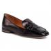 Tory Burch Leather Ruby Loafers Flats - Black