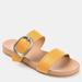 Journee Collection Journee Collection Women's Tru Comfort Foam Crysta Sandal - Orange - 7