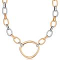 Ettika Mixed Metal Chain Link Choker