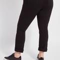 Lysse Boyfriend Denim - Plus Size - Black - 2X