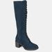 Journee Collection Journee Collection Women's Tru Comfort Foam Jenicca Boot - Blue - 9.5