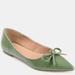 Journee Collection Journee Collection Women's Devalyn Flat - Green - 8.5