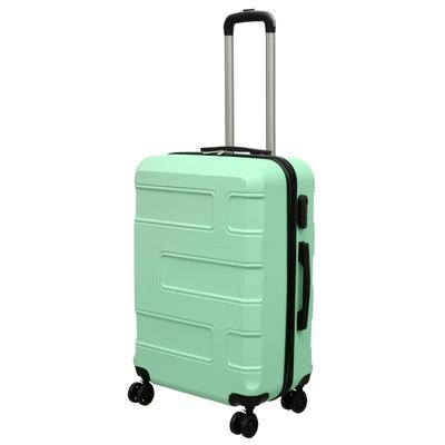 Nicci 20" Carry-On Luggage Deco Collection - Green