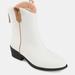 Journee Collection Journee Collection Women's Tru Comfort Foam Novva Bootie - White - 6