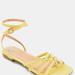 Journee Collection Journee Collection Women's Indee Sandal - Yellow - 7.5