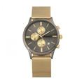 Breed Watches Espinosa Chronograph Mesh-Bracelet Watch With Date - Gold