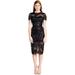 Dress The Population Lia Dress - Black - XXL