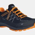 Regatta Mens Samaris Lite Walking Shoes - Black/Flame Orange - Black - UK 9.5 / US 10.5