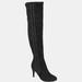 Journee Collection Journee Collection Women's Tru Comfort Foam Extra Wide Calf Abie Boot - Black - 8.5