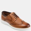 Thomas and Vine Thomas & Vine Savage Embossed Wingtip Derby - Brown - 11