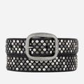 Amsterdam Heritage Britta | Pyramid Multi Studded Leather Belt - Black