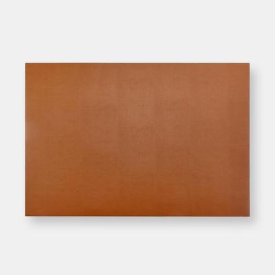 Graphic Image Leather Desk Blotter - Brown