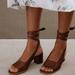 ALOHAS Lille Sandals - Brown - EU 36