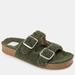 Journee Collection Journee Collection Women's Tru Comfort Foam Delpheen Slipper - Green - 7