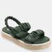 Journee Collection Journee Collection Women's Tru Comfort Foam Knowles Sandal - Green - 6.5