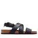 Base London Womens/Ladies Holkham Strappy Leather Sandals - Black - Black - 9