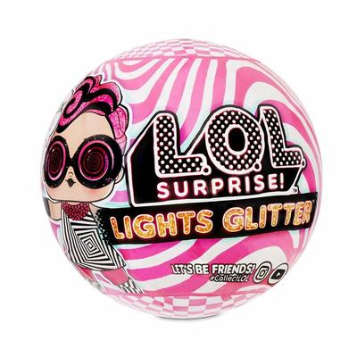 MGA Entertainment LOL Surprise! Lights Glitter Doll With 8 Surprises Including Black Light Surprises