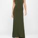 West K Kelly Knit Racerback Maxi Dress - Green - L