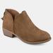 Journee Collection Women's Livvy Bootie - Brown - 9