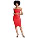 Dress The Population Dylan Dress - Red - XS